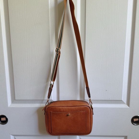 MADEWELL Tan Crossbody Bag - Picture 1 of 6